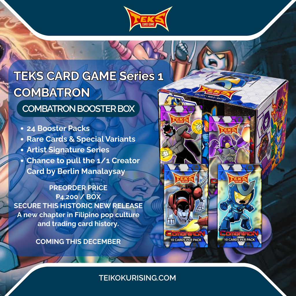 PRE-0RDER TEKS CARD GAME COMBATRON TCG BOOSTER BOX