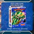 PRE-0RDER TEKS CARD GAME COMBATRON - AXEL STARTER DECK