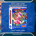 PRE-0RDER TEKS CARD GAME COMBATRON - METALIKA STARTER DECK
